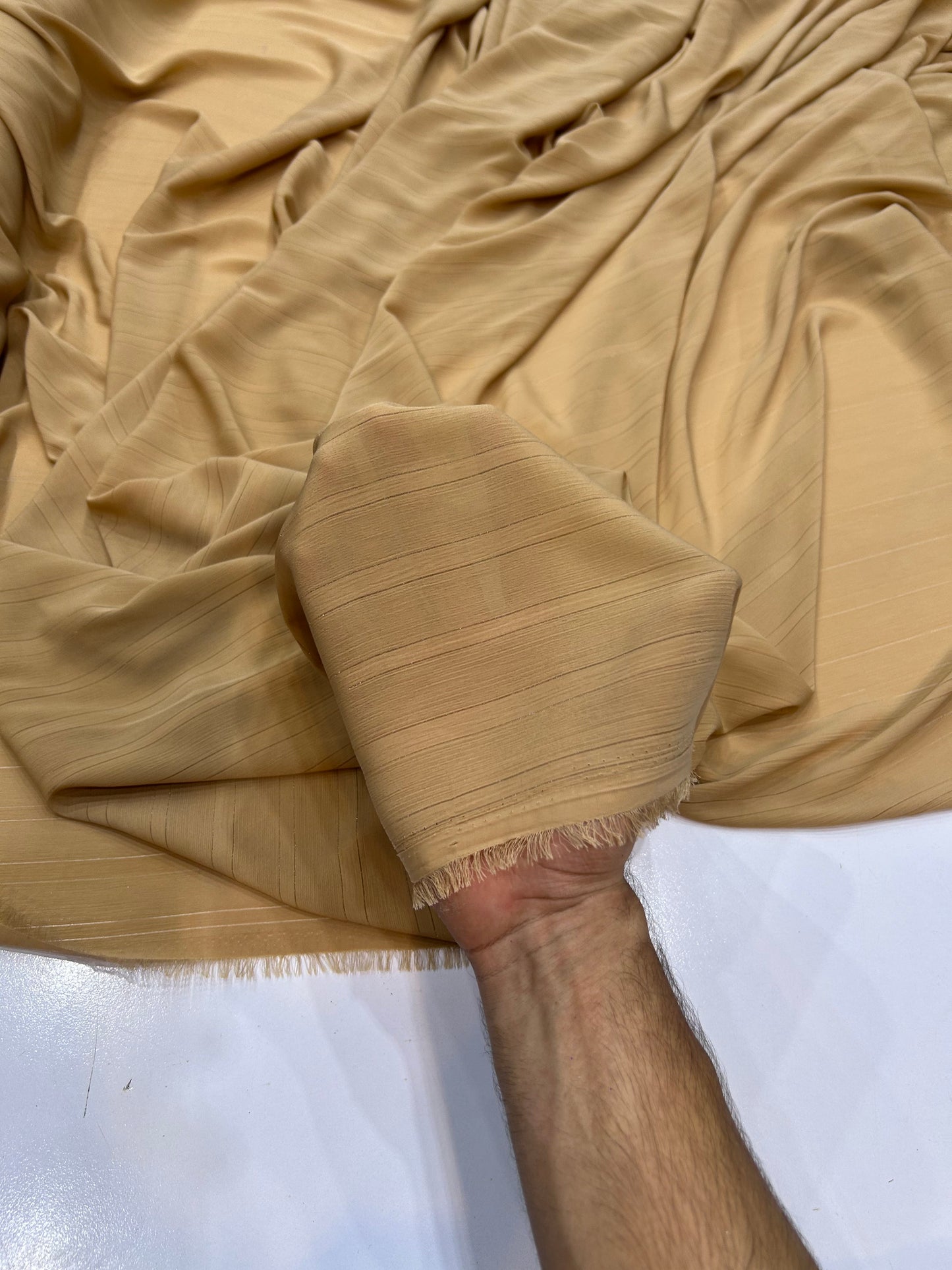 Plain Laduna Zari Georgette 08