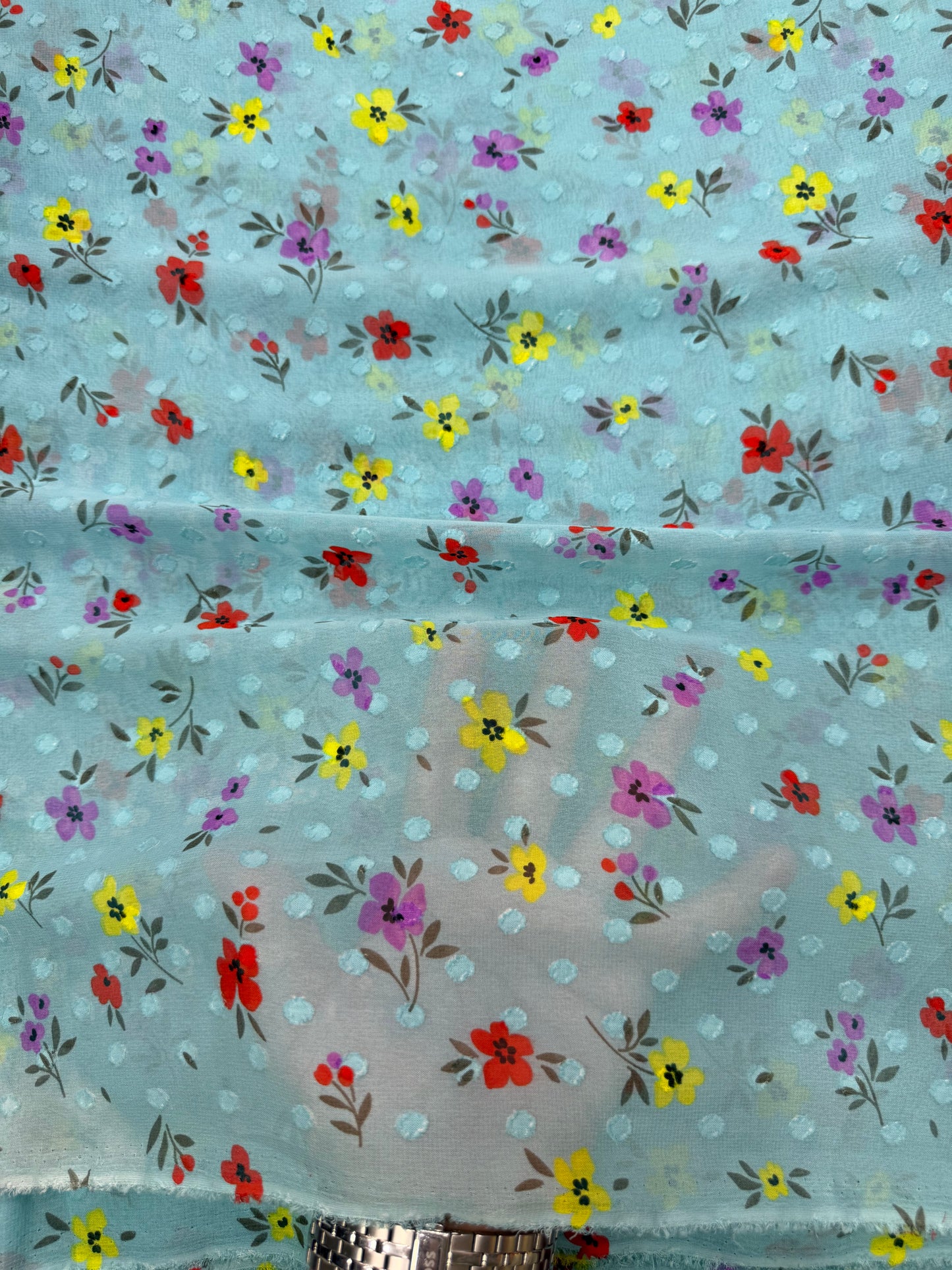 Printed chiffon 106