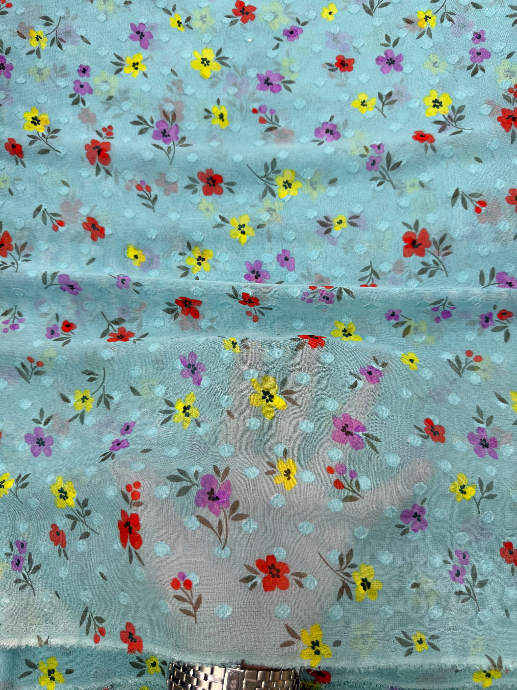 Printed chiffon 106