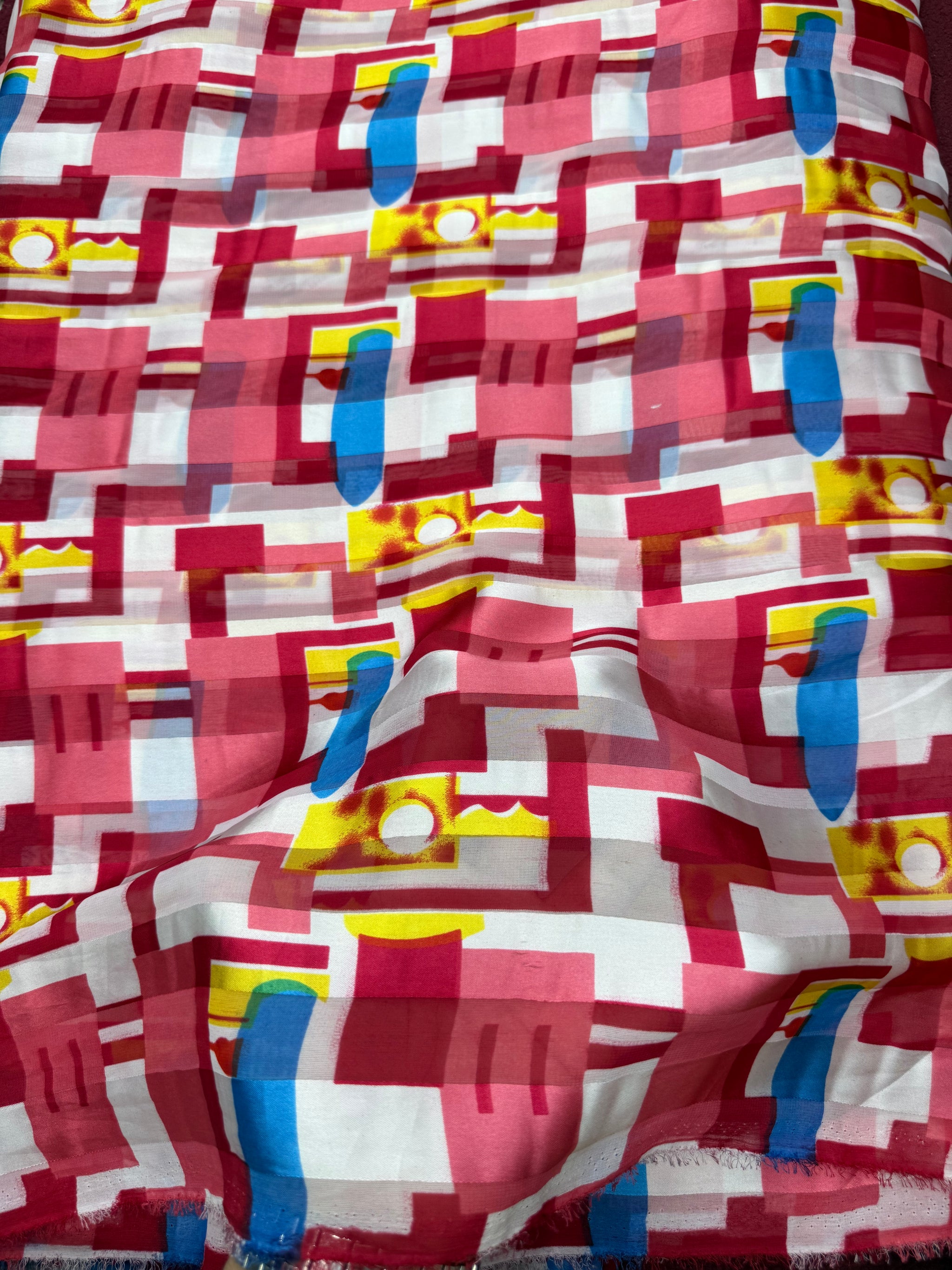 Printed chiffon 110