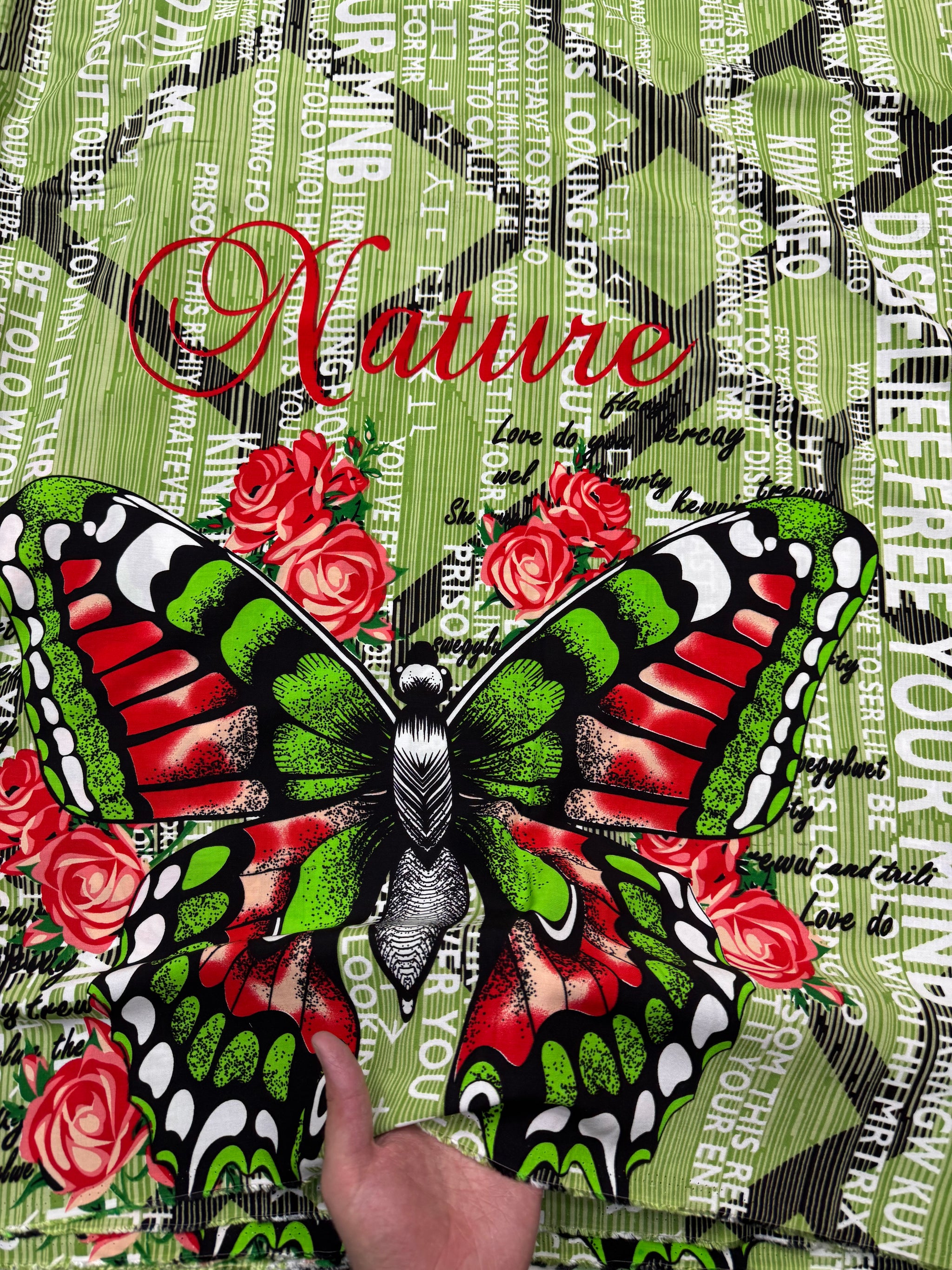 Printed Linen 256