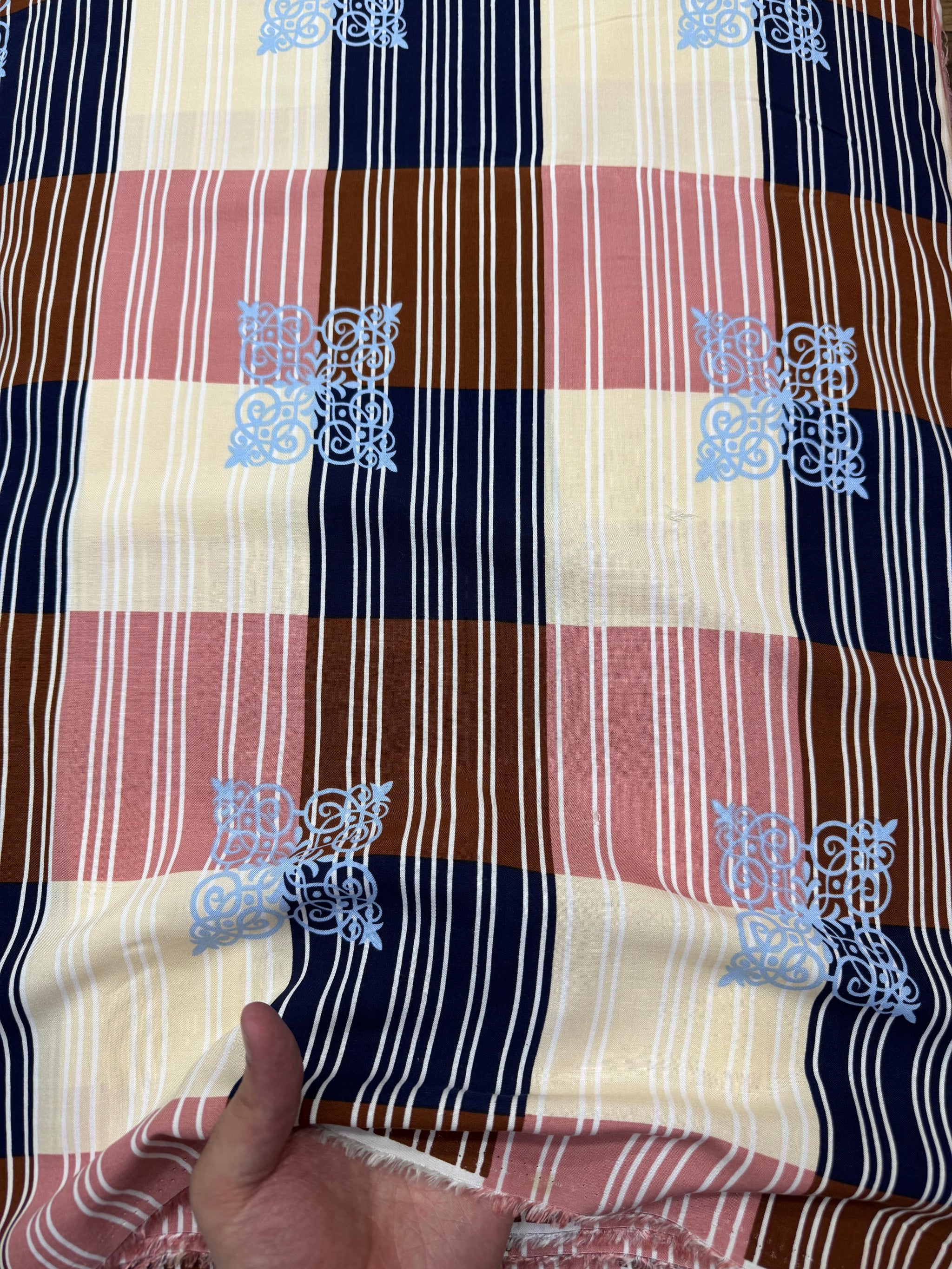Printed Linen 258