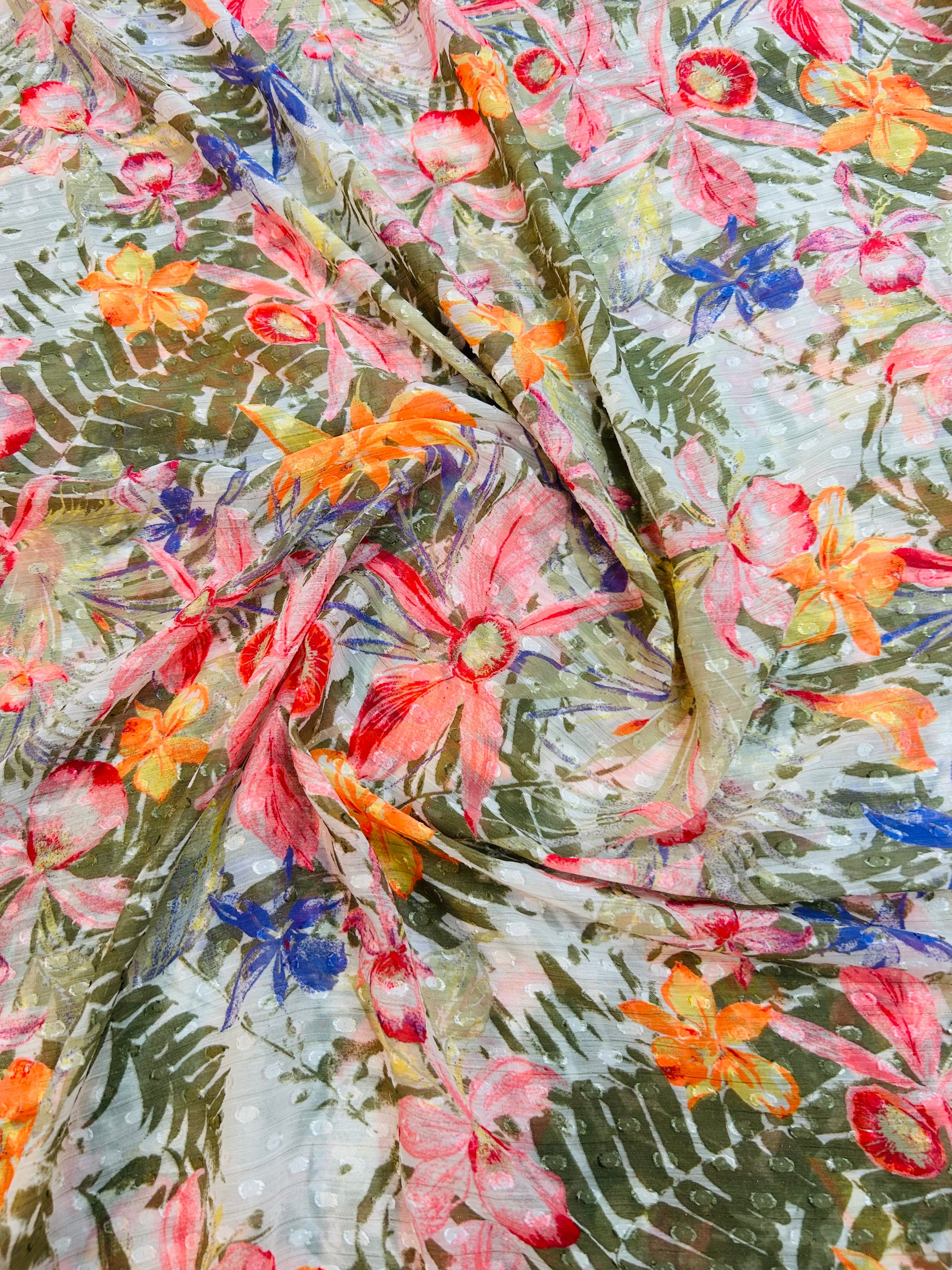 Printed chiffon 03