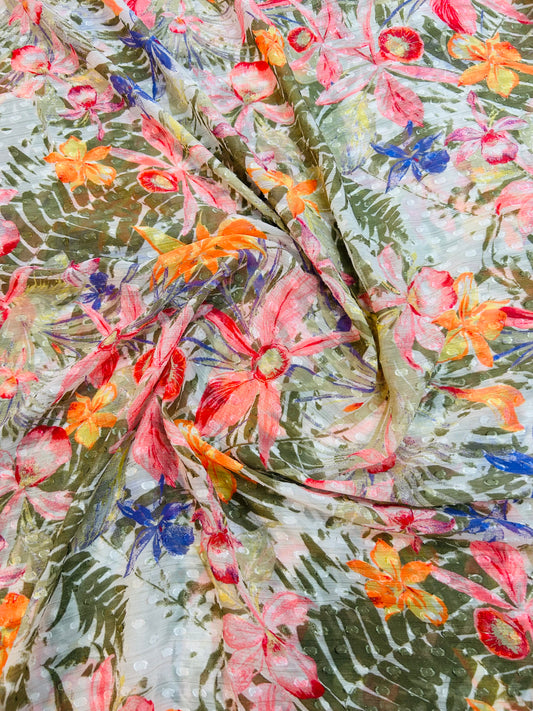 Printed chiffon 03