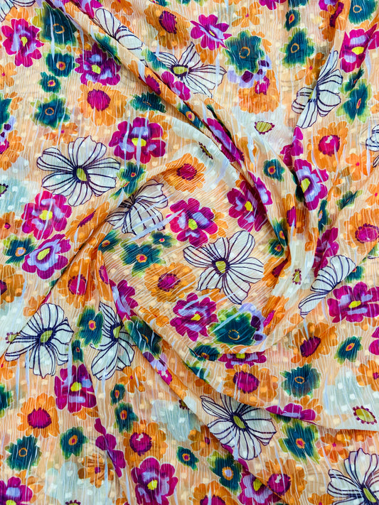Printed chiffon 40