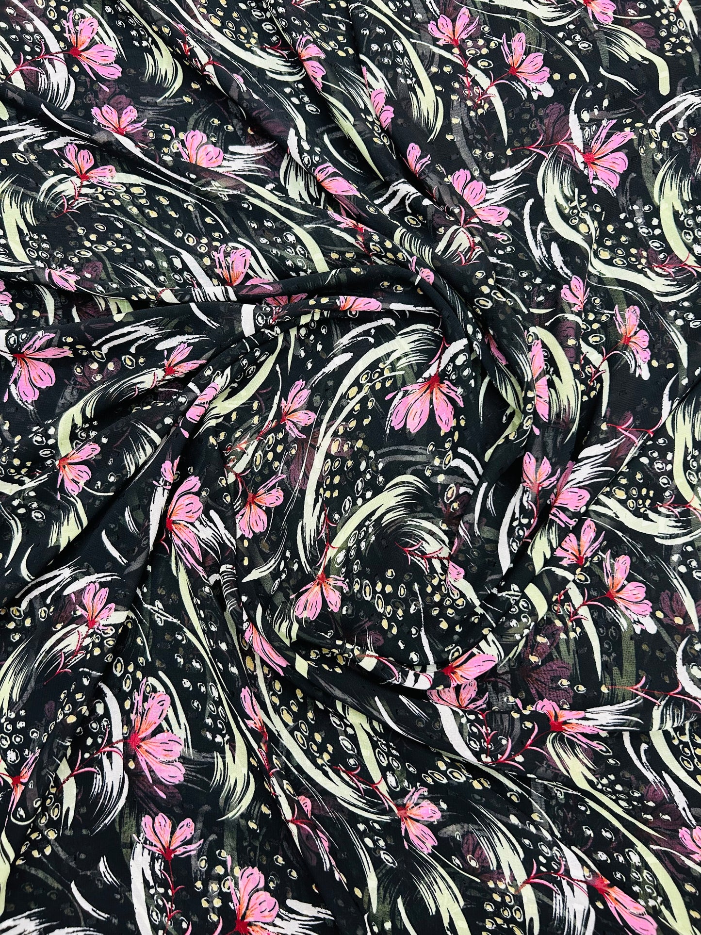Printed chiffon 41