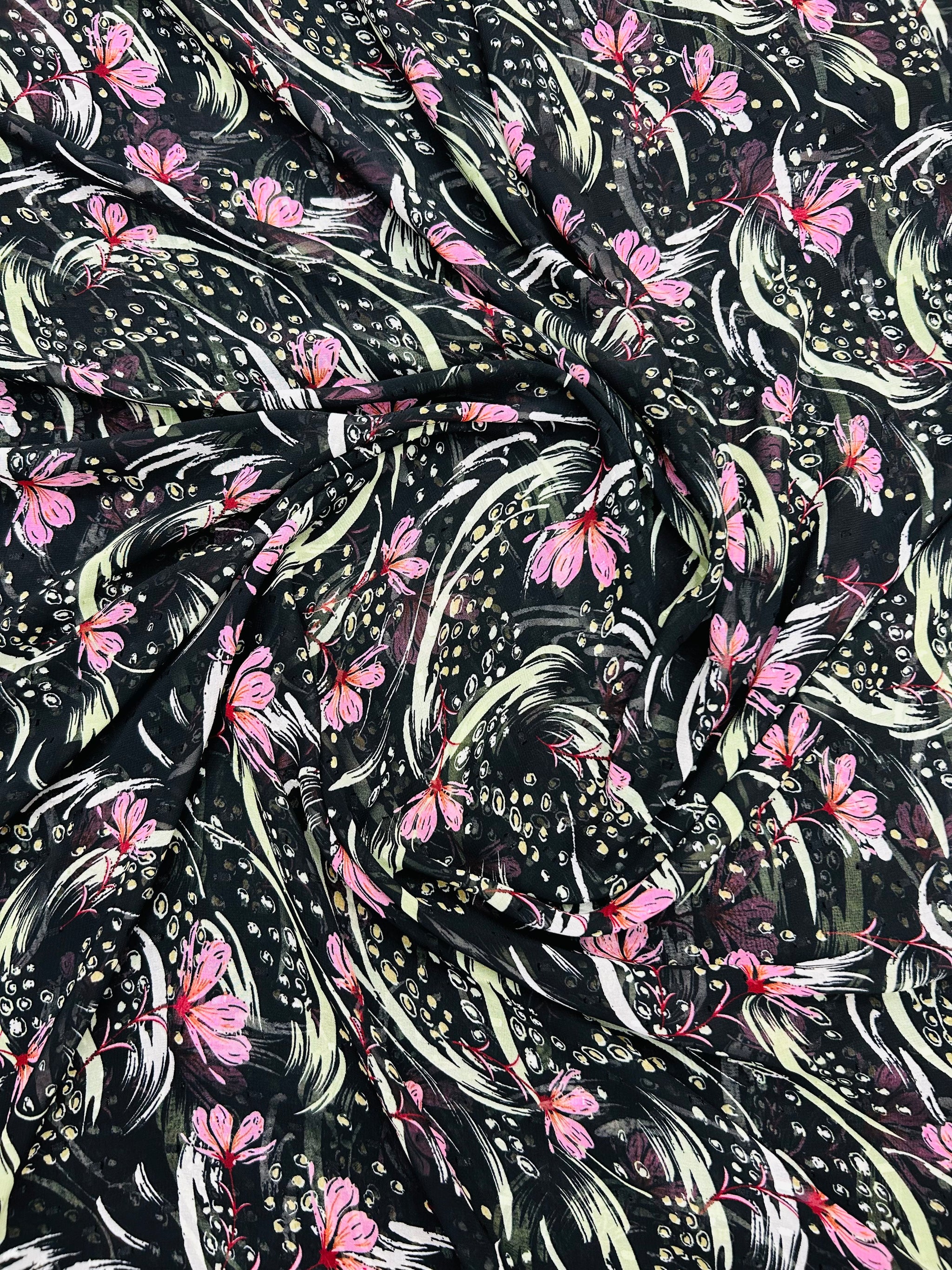 Printed chiffon 41