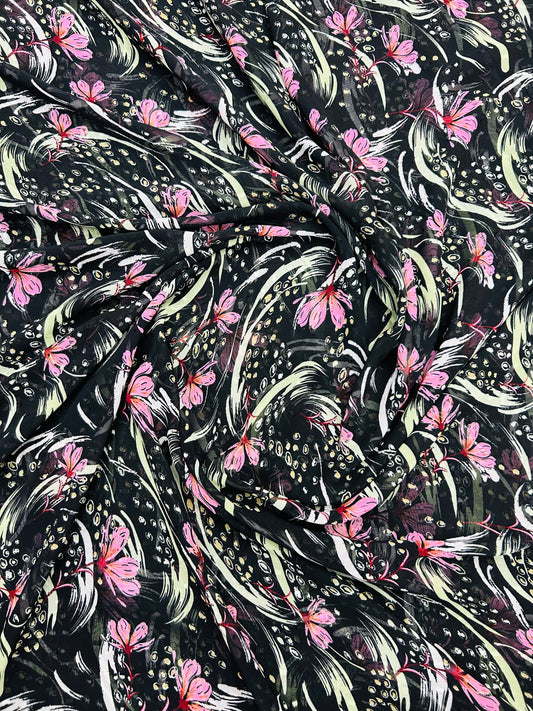 Printed chiffon 41