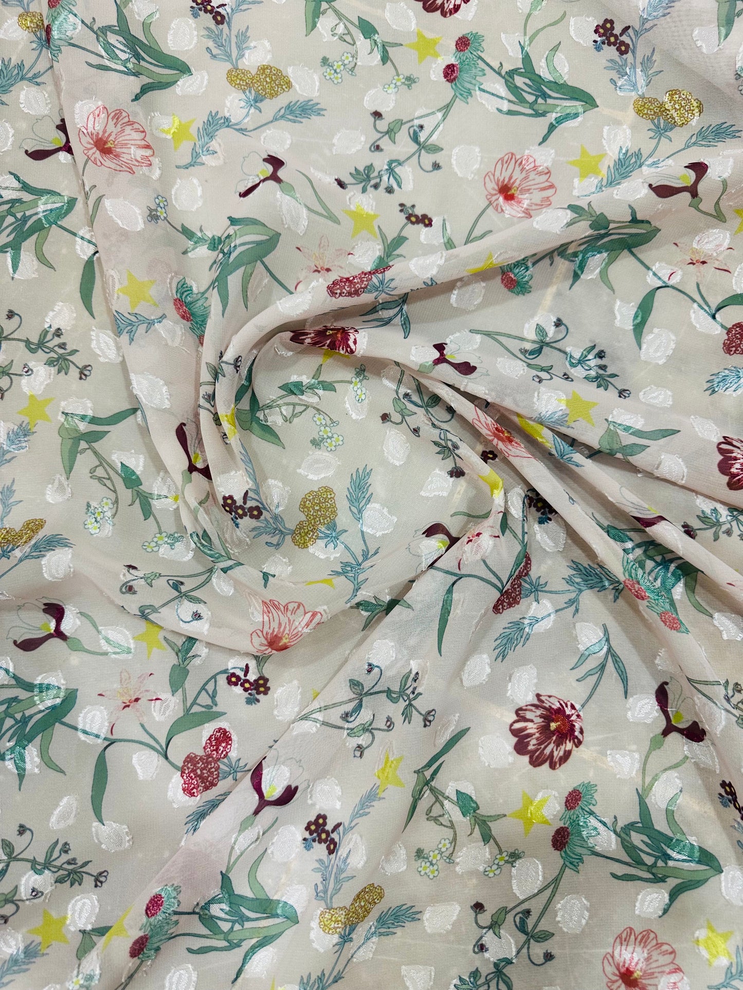 Printed chiffon 07