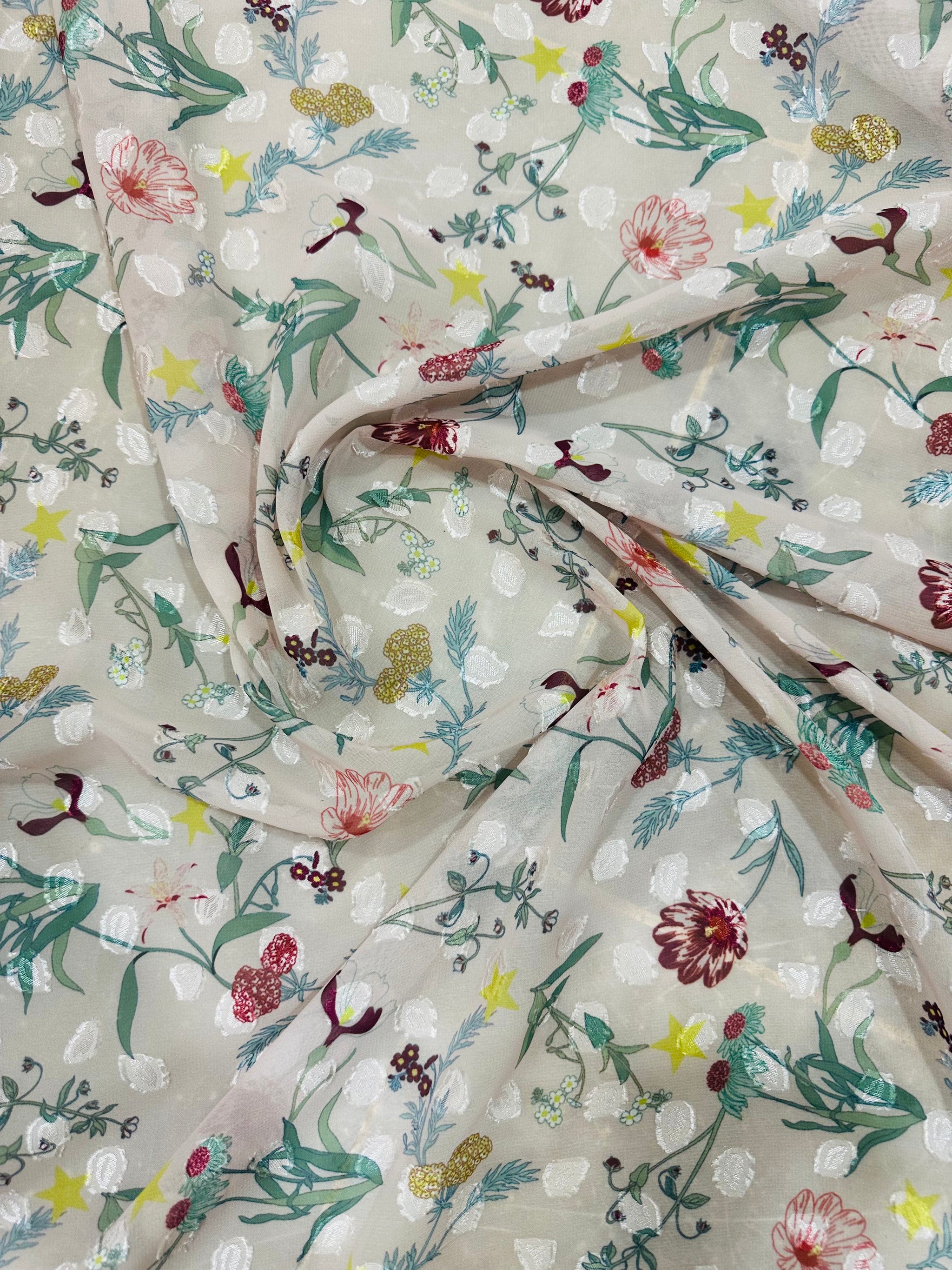 Printed chiffon 07