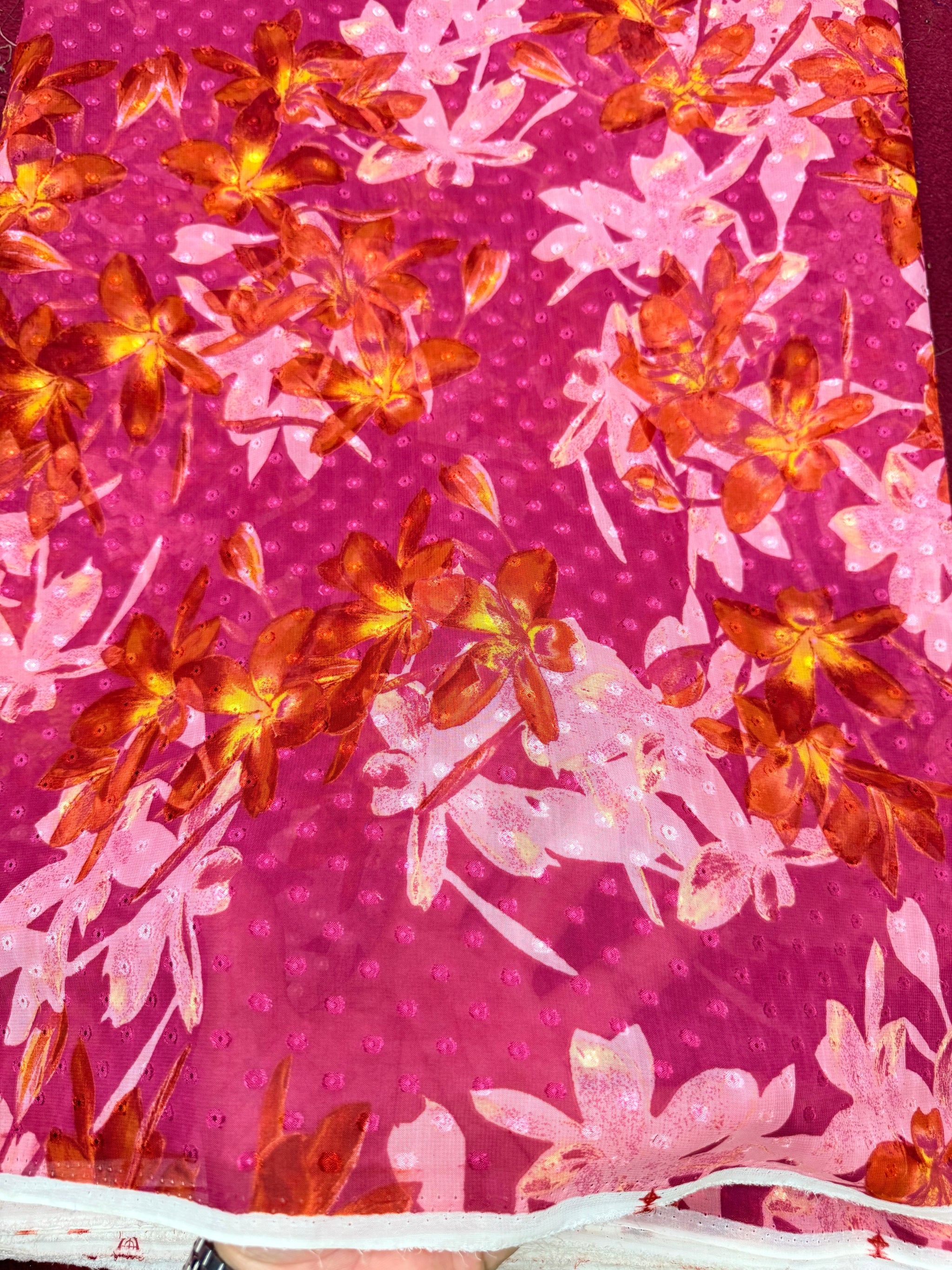 Printed chiffon 87