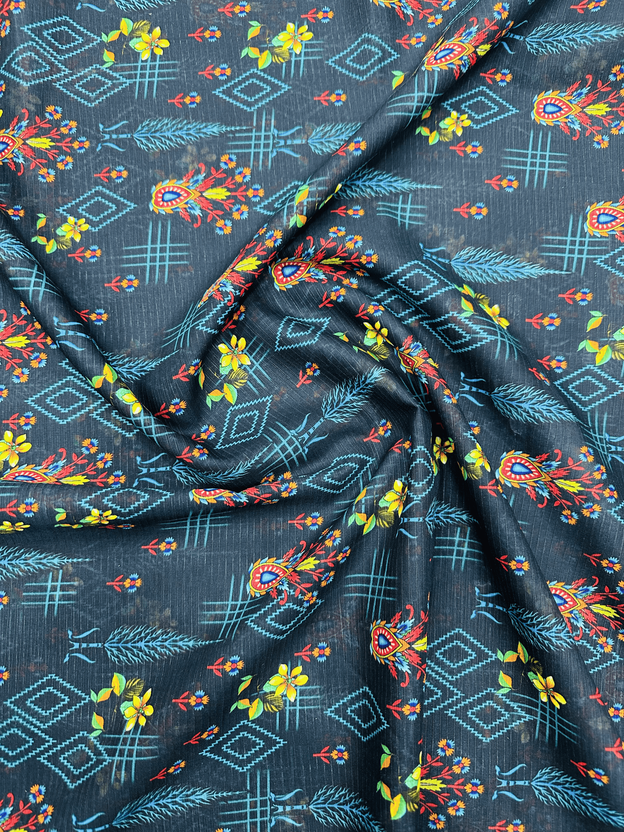 Premium Dhari Zari Lawn 09